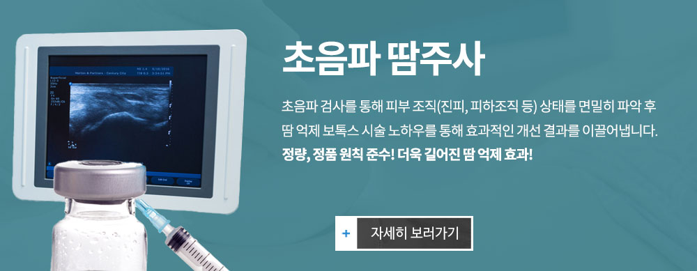 초음파땀주사